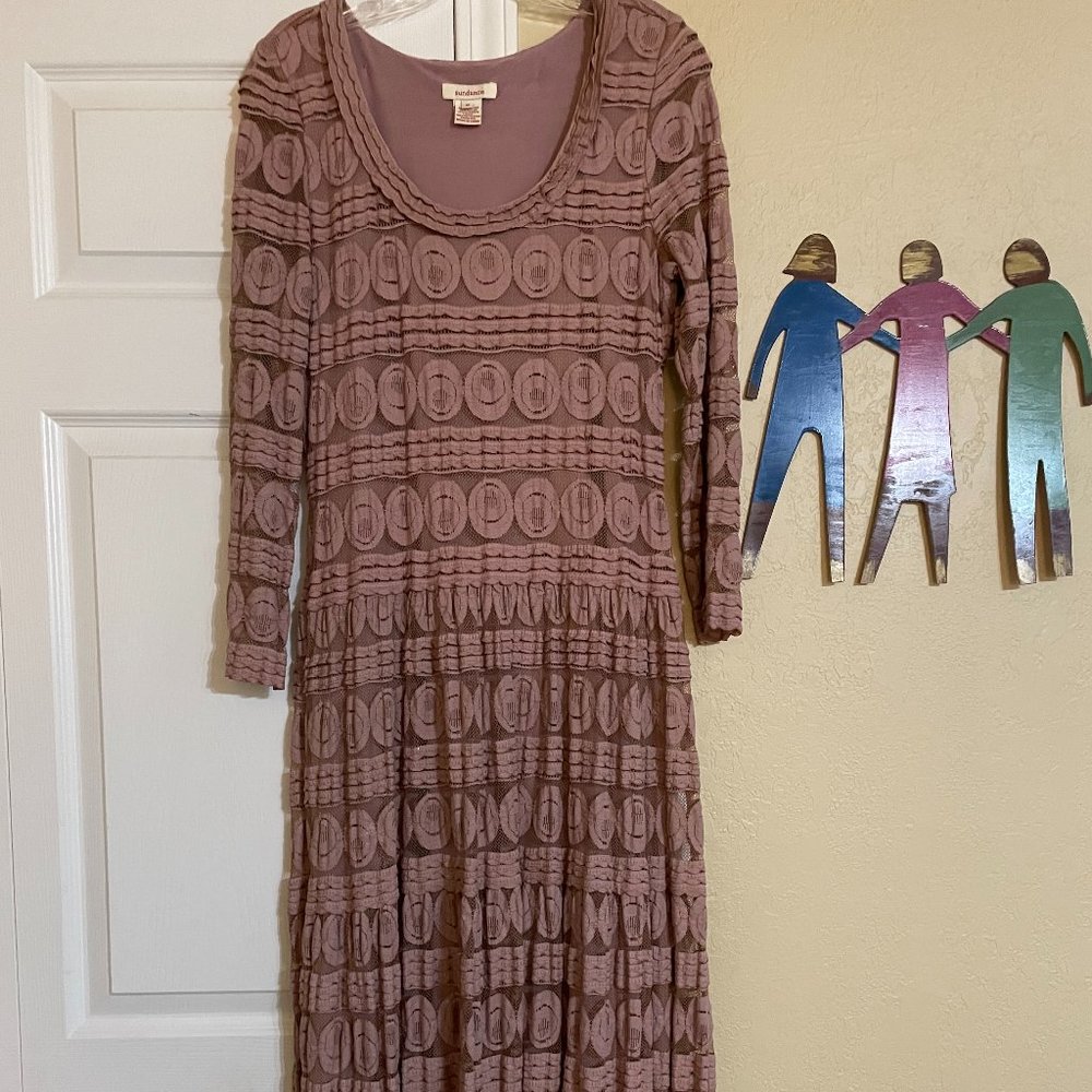 🌻Sundance Brand Midi Dress, Size Medium, Rose